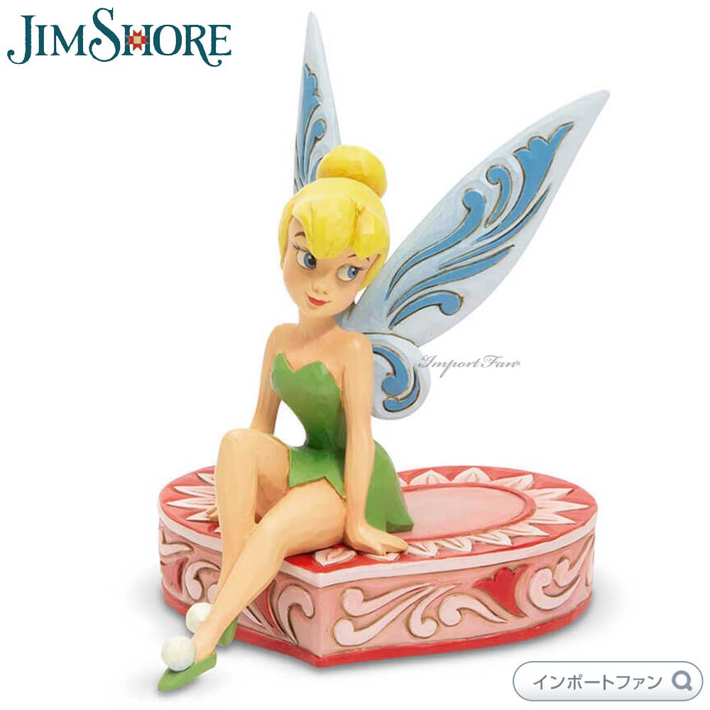 楽天市場】ジムショア ティンカーベル シッティング オン ハート