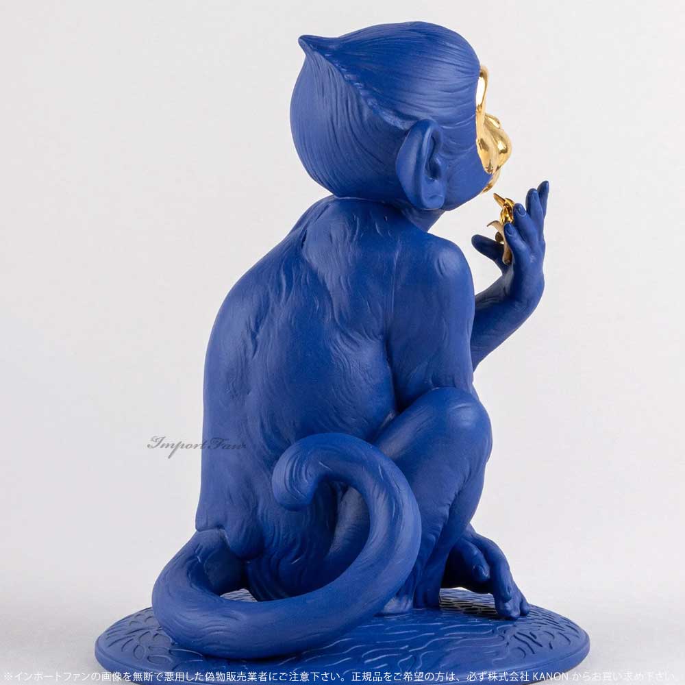 楽天市場】リヤドロ リトルモンキー ボールドブルー 世界限定制作数500