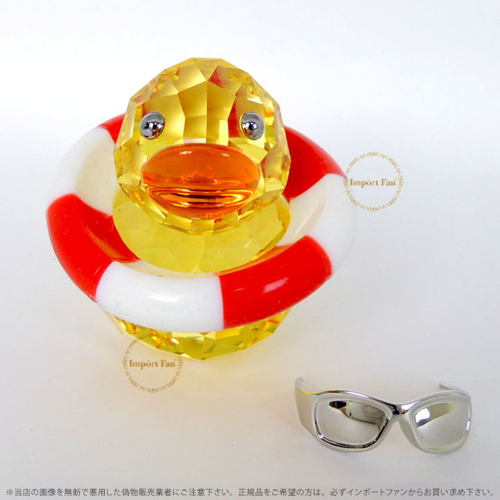 楽天市場】スワロフスキー Swarovski ハッピーダック サニーサム Happy