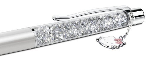 楽天市場】スワロフスキー Swarovski パールホワイト ハローキティ