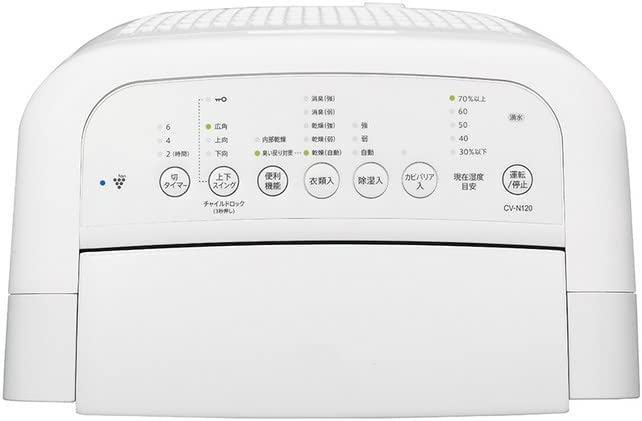 シャープ CV-N120-W 除湿機 2022年製 シャープ CV-N120 価格比較