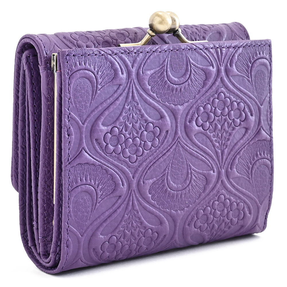 楽天市場】アナスイ ノヴァ 財布 二つ折り財布 がま口財布 紫(パープル