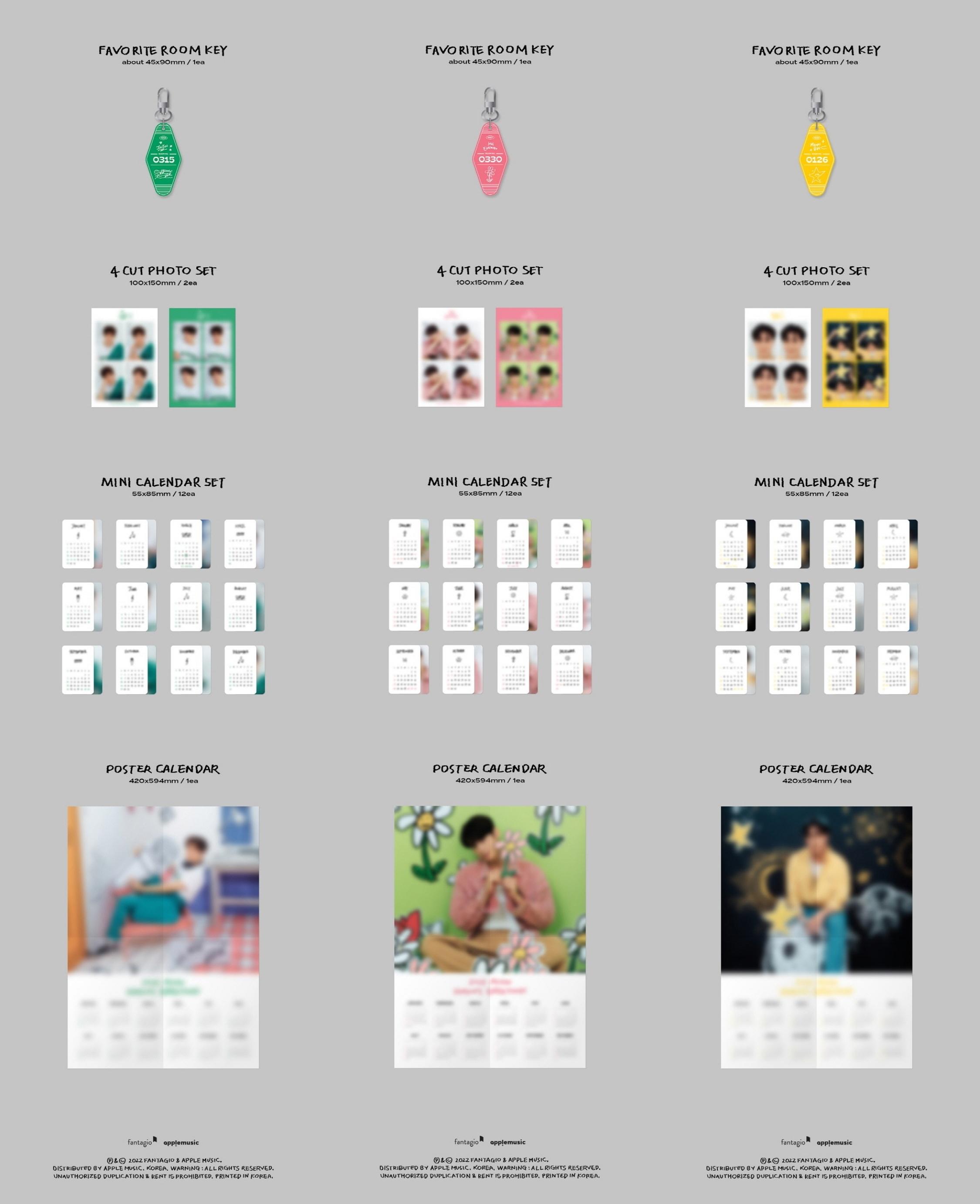 楽天市場】☆5種選択☆ ASTRO 2023 SEASON'S GREETINGS (FAVORITE VER