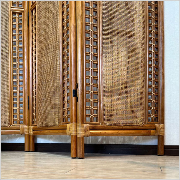 楽天市場】パーテーション ラタン パーティション 籐 衝立 おしゃれ