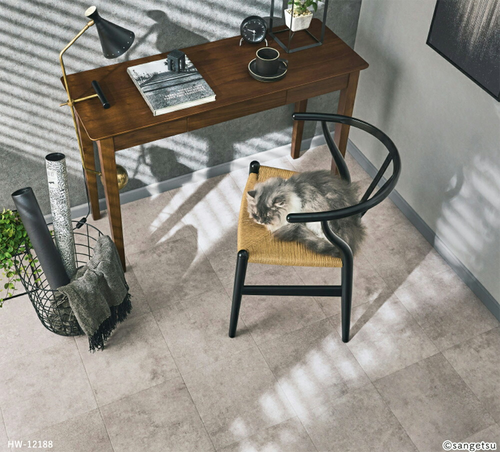 楽天市場】サンゲツ H-FLOOR 住宅用 わんにゃん消臭クッションフロア