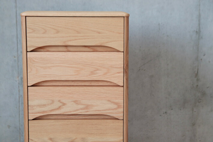 籐 ラタン 4段チェスト④ 引き出し 収納 タンス 箪笥 電話台