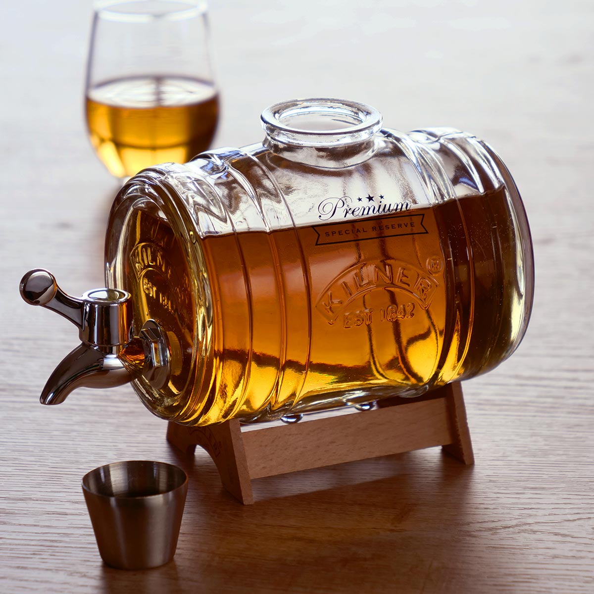 ウィスキーサーバー ウイスキー サーバー インテリア Dewars 2本