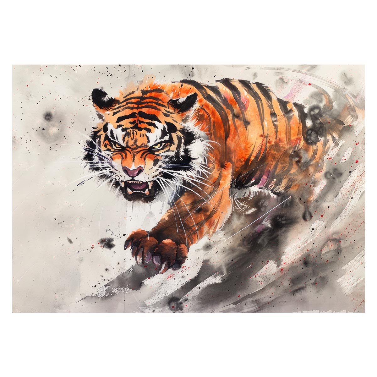 A1サイズ（約59x84cm）】【lh-poster-3990】虎 トラ タイガー 最新