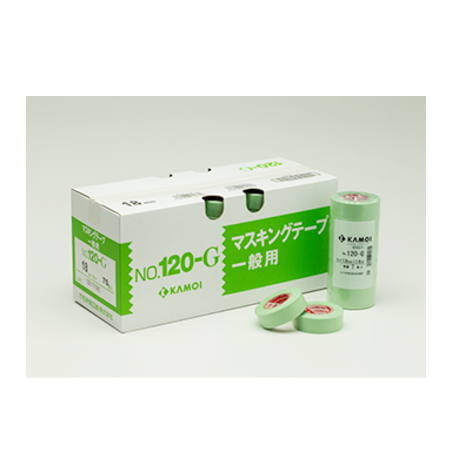 楽天市場】カモイ マスキングテープ 120-G 20mm巾×18m長 60巻 : イーヅカ