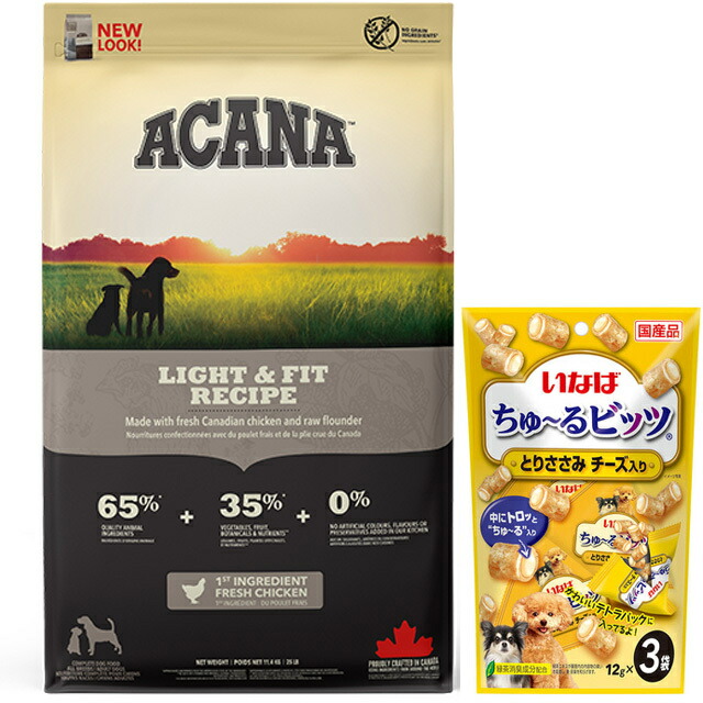 楽天市場】アカナ ライト＆フィット 11．4kgの通販