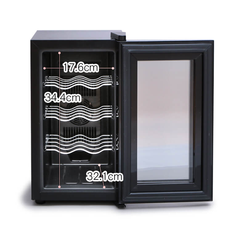 楽天市場】ワインセラー PWC-251P-B 送料無料 家庭用 ペルチェ方式