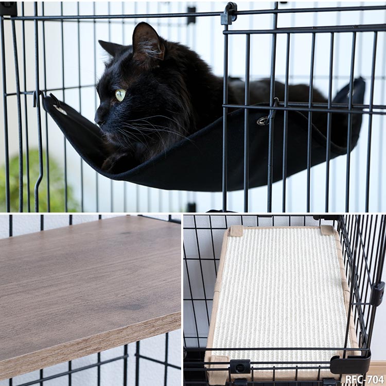 楽天市場】キャットゲージ ルーフキャットケージ RFC-904 アイアン