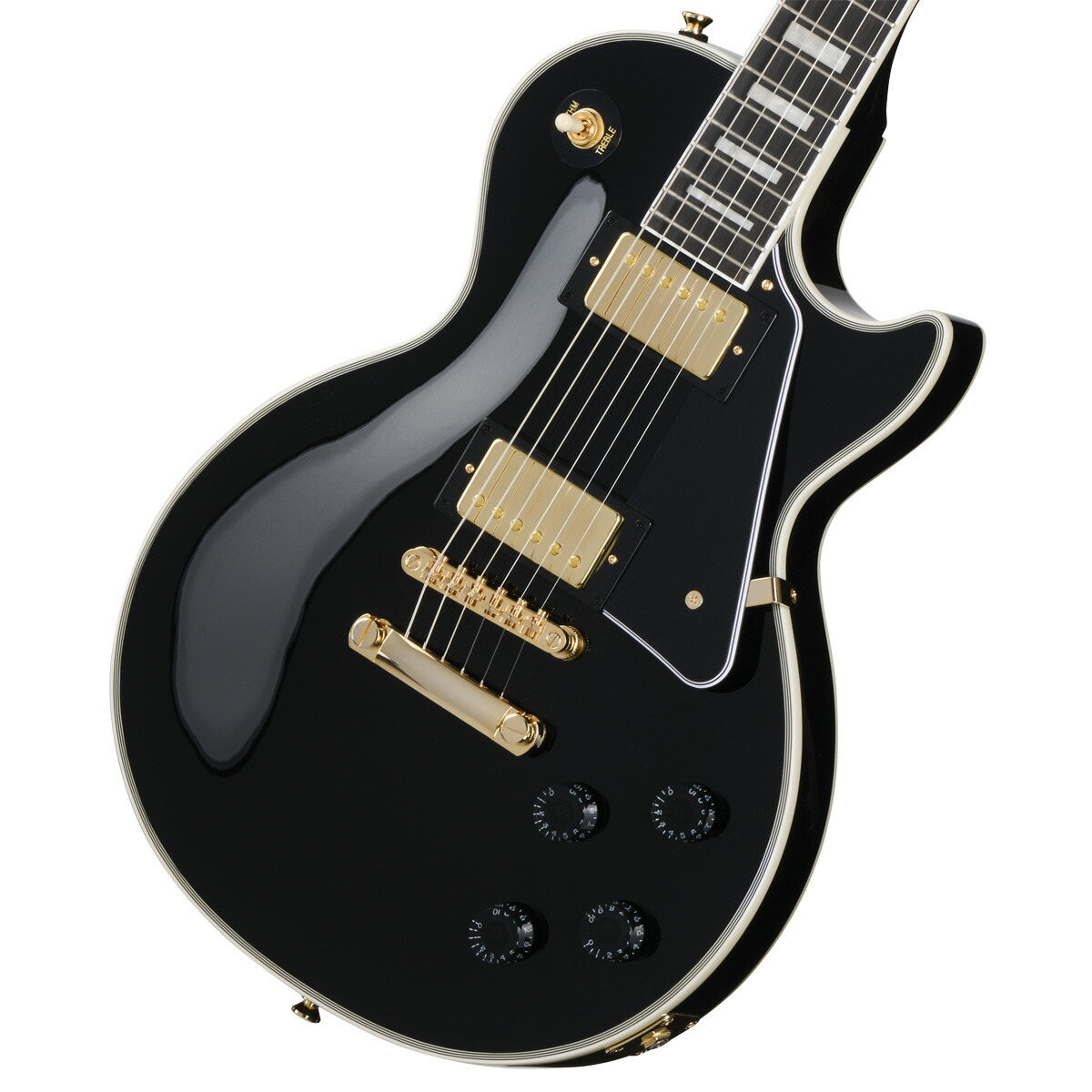 エピフォン Les Paul Collection LES PAUL CUSTOM [Ebony] (エレキ