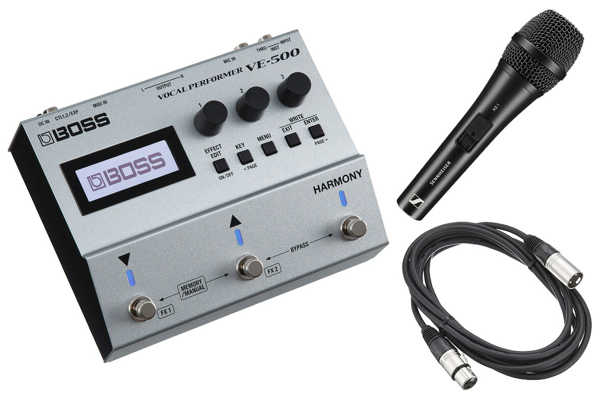早い者勝ち】BOSS VOCAL PERFORMER VE-500 早いもの勝ち！BOSS VE-500