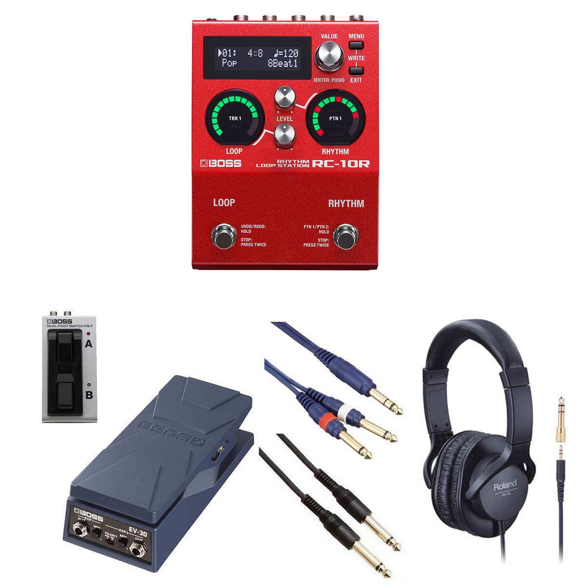 ループステーション（Boss）、メタルディストーション（デジテック