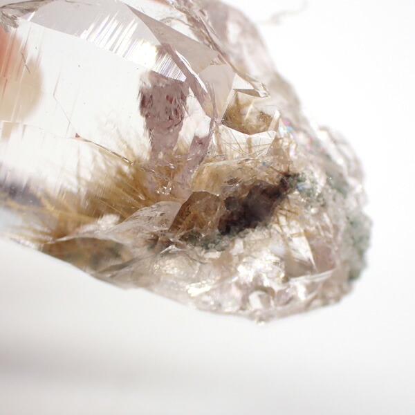 楽天市場】【半額セール】【一点物】マニハール産ルチル入り水晶