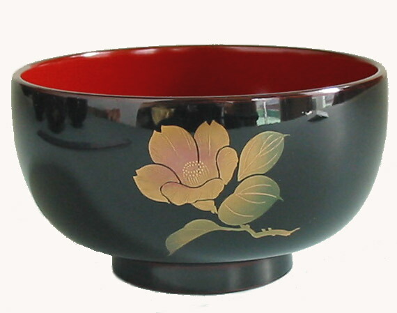楽天市場】汁椀 誕生花 溜内朱（日本製）漆塗りの味噌汁椀 誕生日の