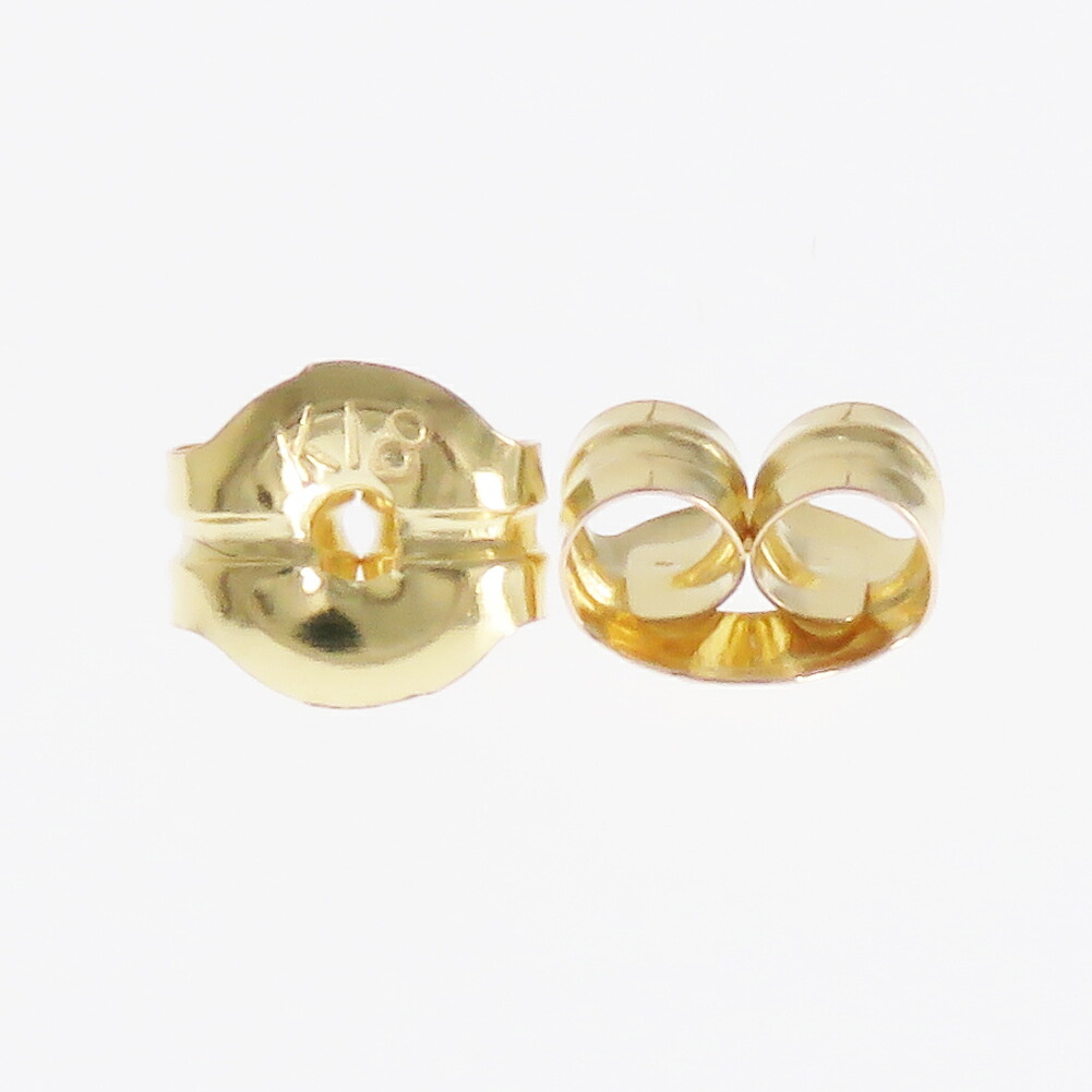 楽天市場】2個 1set 1ペア K18 K18PG K18WG Pt900 ピアス キャッチ