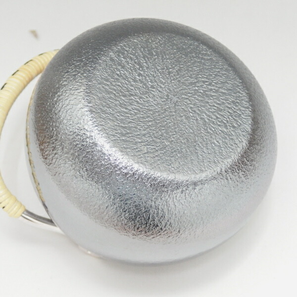 楽天市場】銀瓶（上）丸型 五合 いぶし仕上げ 銀仕上げ 茶器 湯沸し