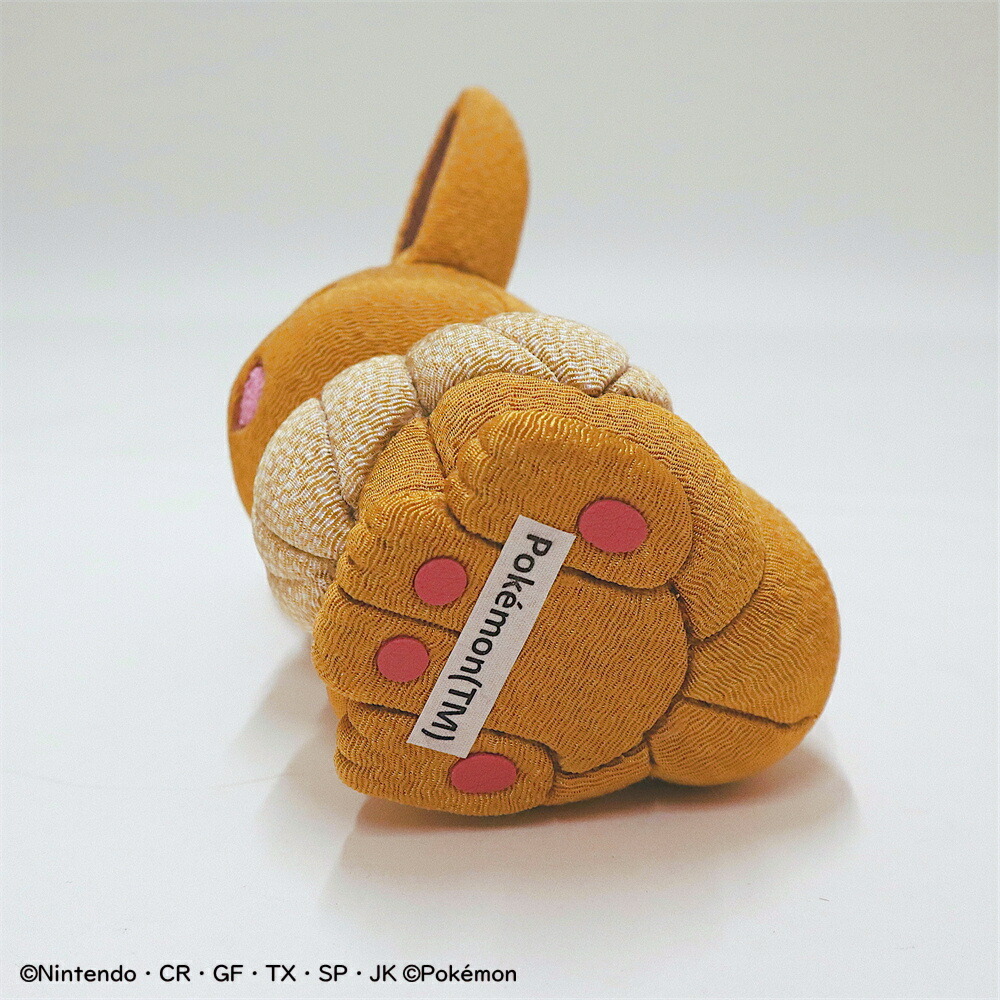 イーブイ 江戸木目込み人形 フィギュア 約15cm イーブイ 江戸木目込み