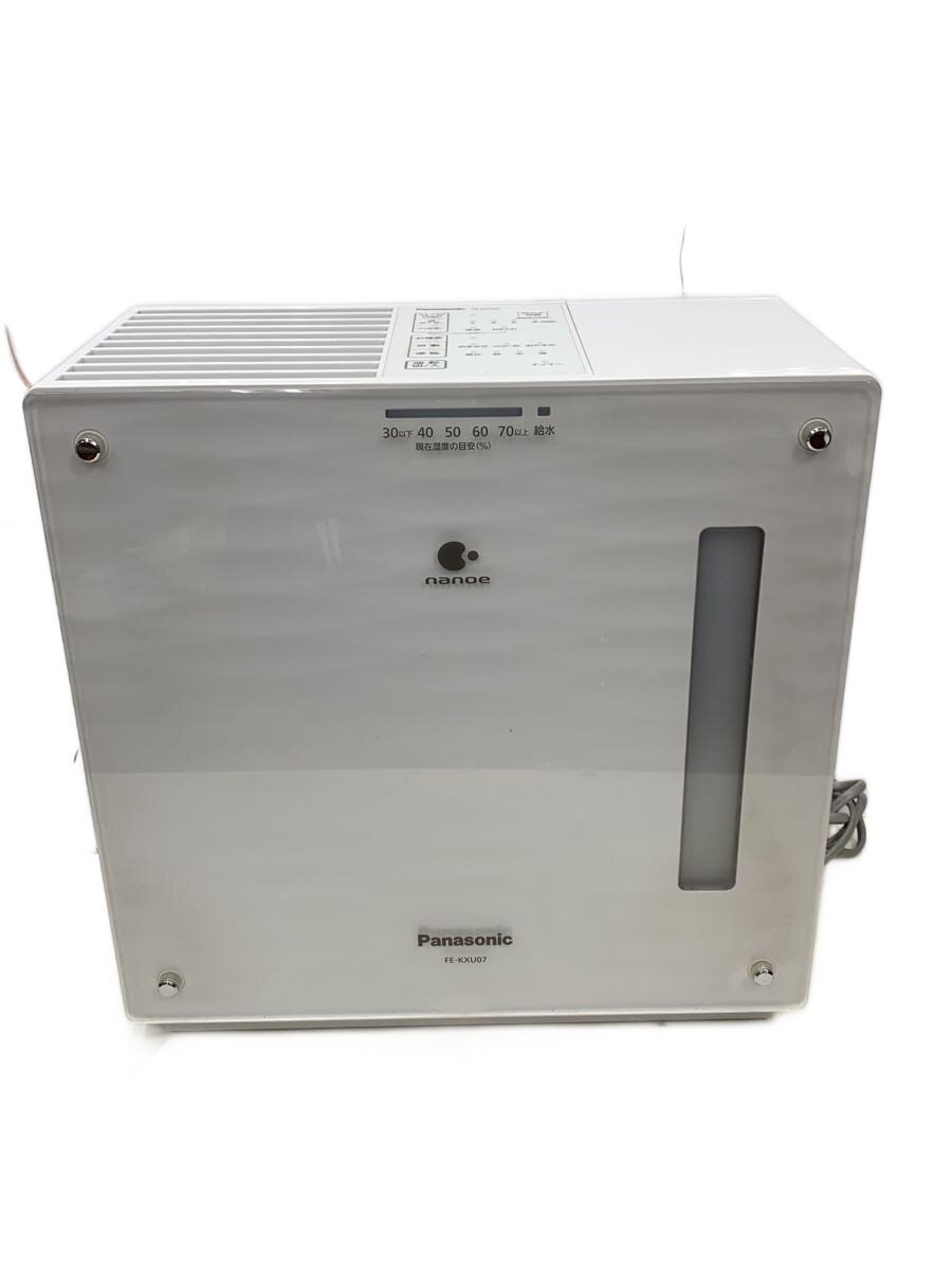 楽天市場】パナソニック 加湿器 ナノイーfe-kxu07-wの通販