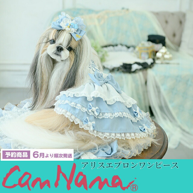 楽天市場】犬服 ワンピース CanNana 【きゃんナナ】アリスエプロン