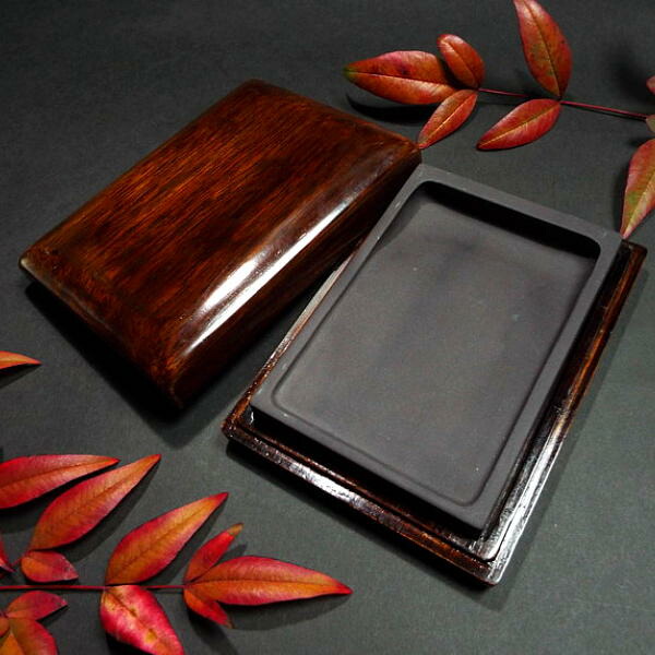 楽天市場】端渓硯坑仔巌 角型 7吋｜書道 書道硯 書道用品 硯 すずり