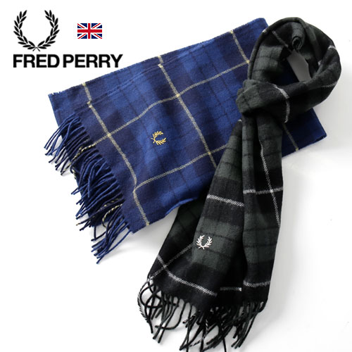 楽天市場】[期間SALE] FRED PERRY/フレッドペリーLAMBSWOOL TARTAN