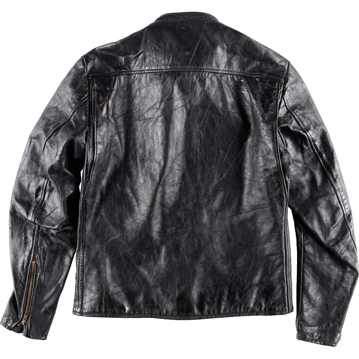 楽天市場】60年代〜 Passaic Leather 逆ハの字 シングルライダース