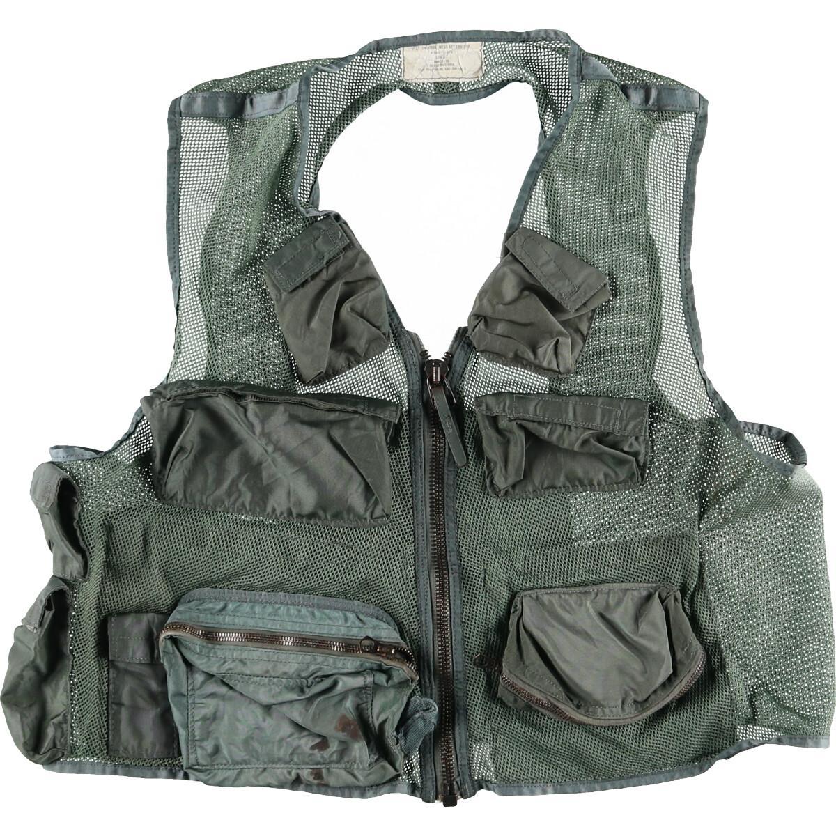 米軍 実物放出品 US ARMY エアークルーサバイバルベストTYPE1☆稀少品
