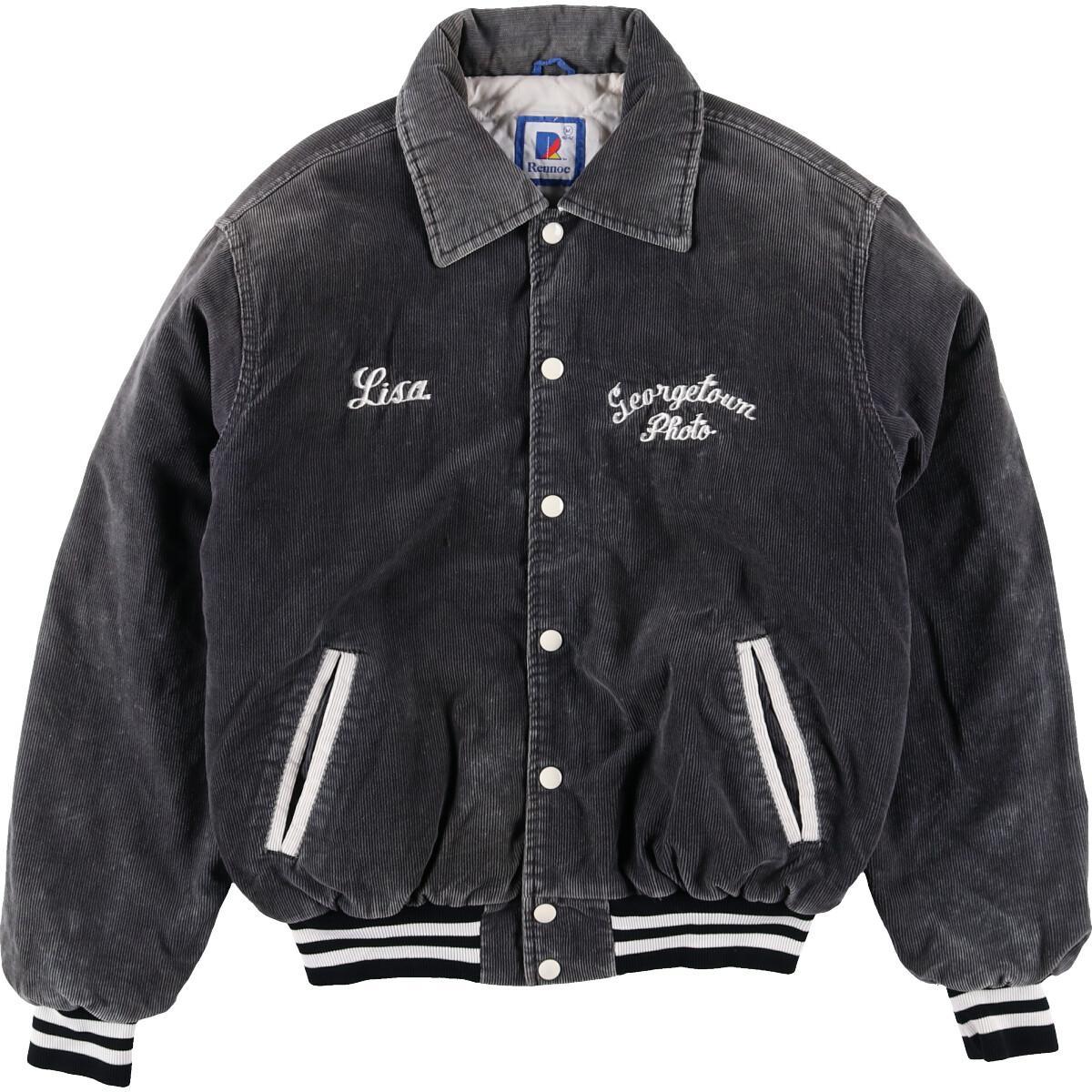 楽天市場】80年代 Rennoc バック刺繍 コーデュロイスタジャン アワード