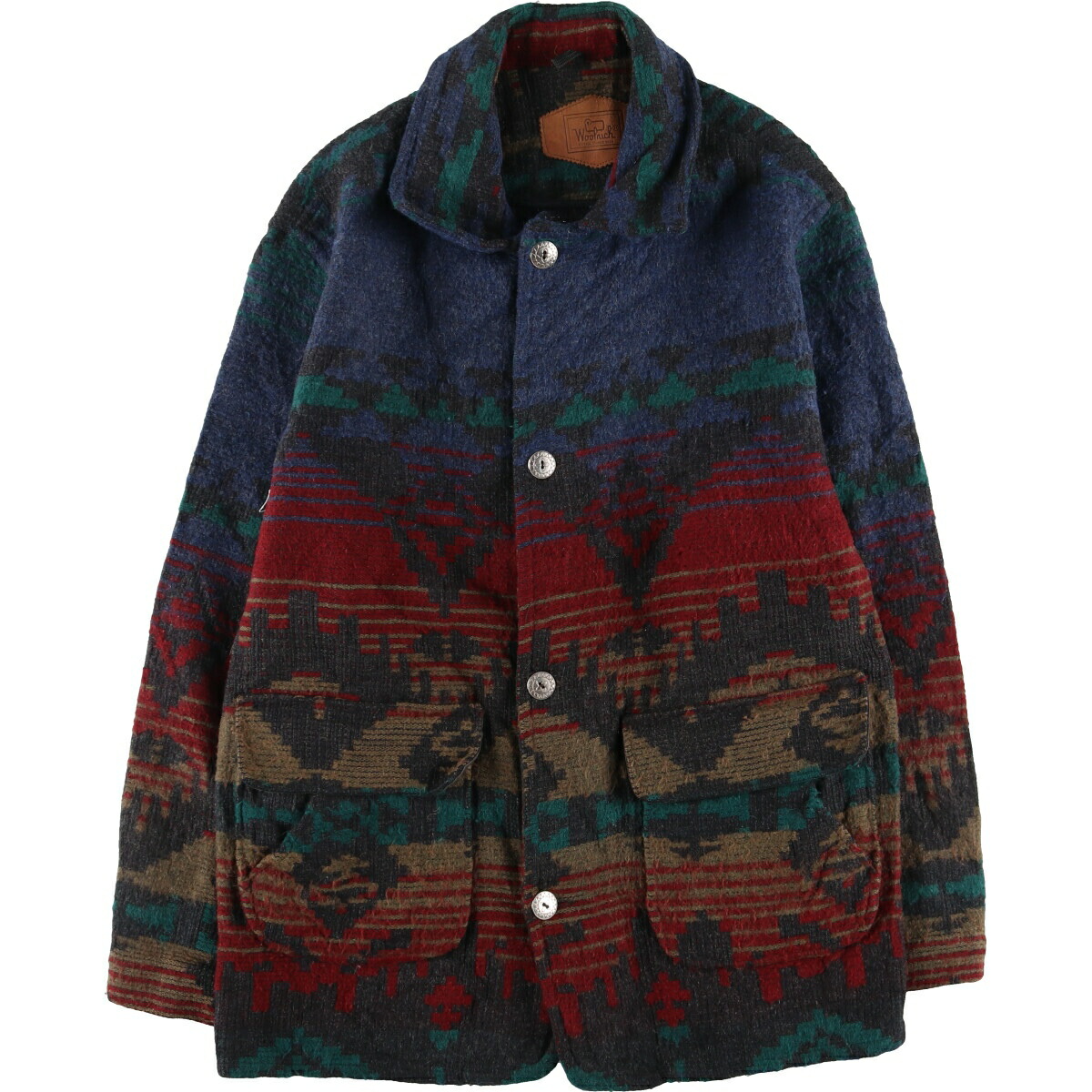 楽天市場】古着 ~90年代 ウールリッチ WOOLRICH ネイティブ柄 ウール