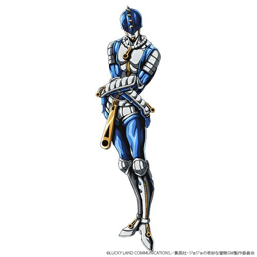 ジョジョリアルペイントシート ブチャラティ スティッキーフィンガー