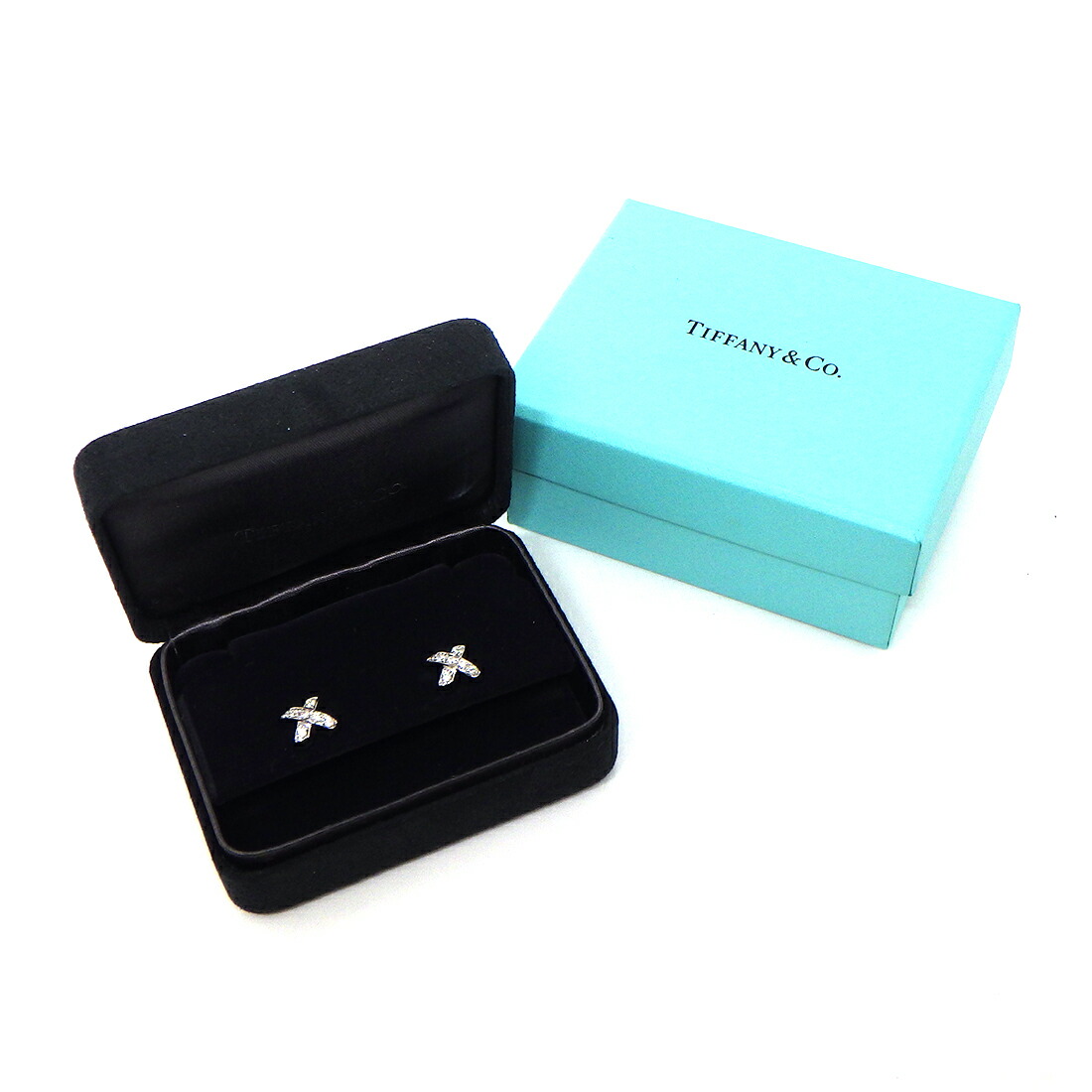楽天市場】ティファニー Tiffany & Co. ピアス シグネチャー クロス
