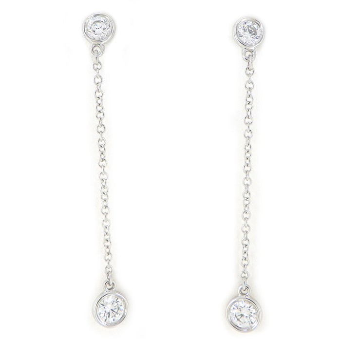 楽天市場】ティファニー Tiffany & Co. ピアス バイザヤード ドロップ