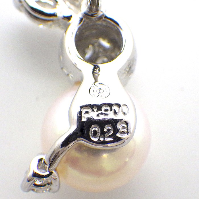 TASAKI タサキ S刻印 ペンダント トップ ブローチ 田崎真珠