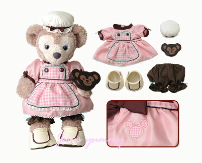 バレンタインスウィートダッフィー&シェリーメイ ぬいぐるみと