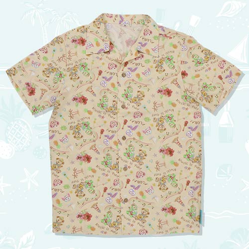 楽天市場】ダッフィー＆フレンズのサニーファン アロハシャツ S M L