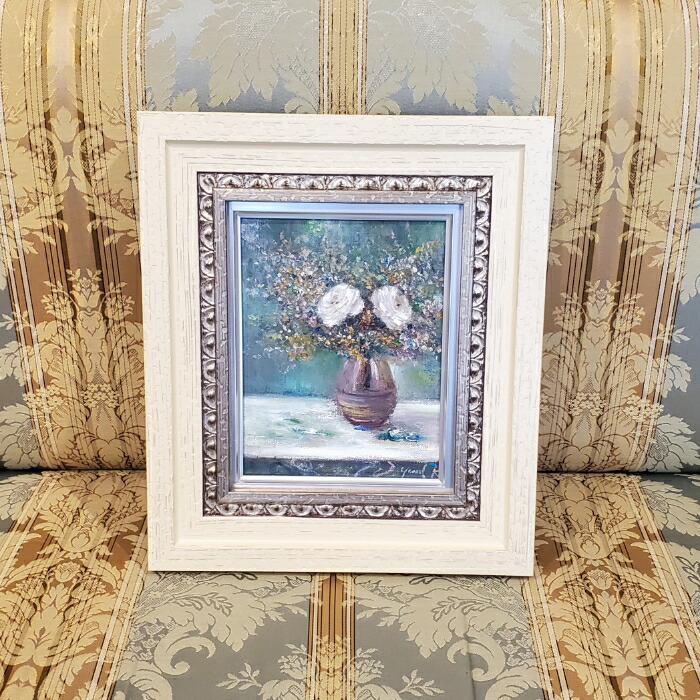 楽天市場】絵画 「Dual」 油彩画 油絵 原画 F0 ヨーロピアンインテリア