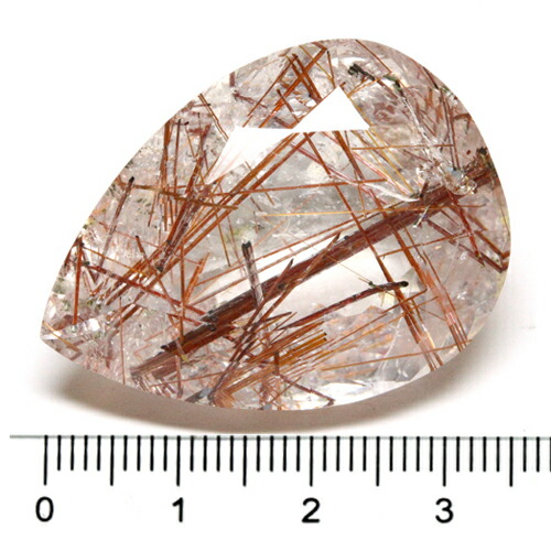 楽天市場】レッドルチルクォーツ 宝石 ルース 82．92CT : 直輸入