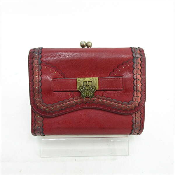 楽天市場】ANNA SUI(アナスイ) 蝶 バタフライ 二つ折り財布 赤 レッド