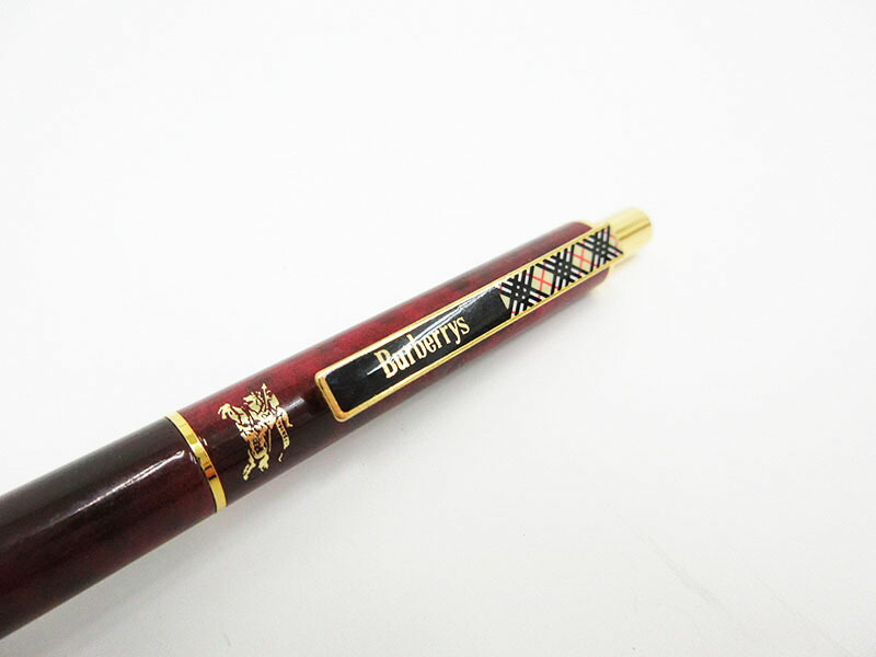BURBERRY 多機能ペンセット 黒と茶色 2本 【公式通販】