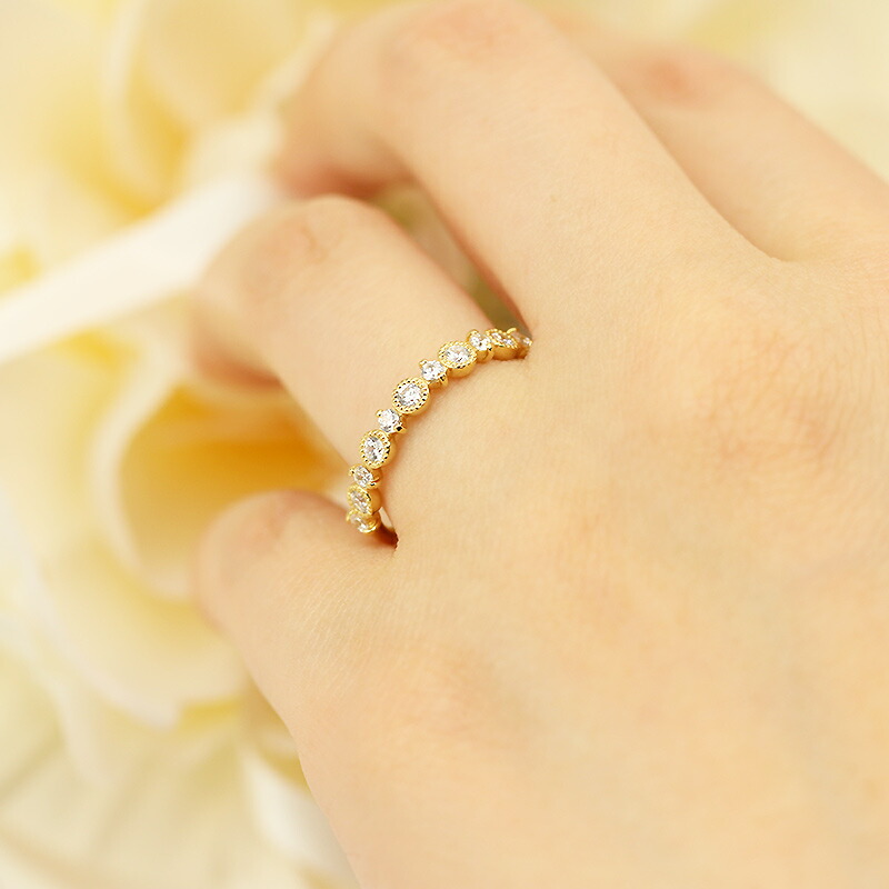 楽天市場】【0.3ctUP】K18 K10 ダイヤモンド リング 指輪 ダイヤ