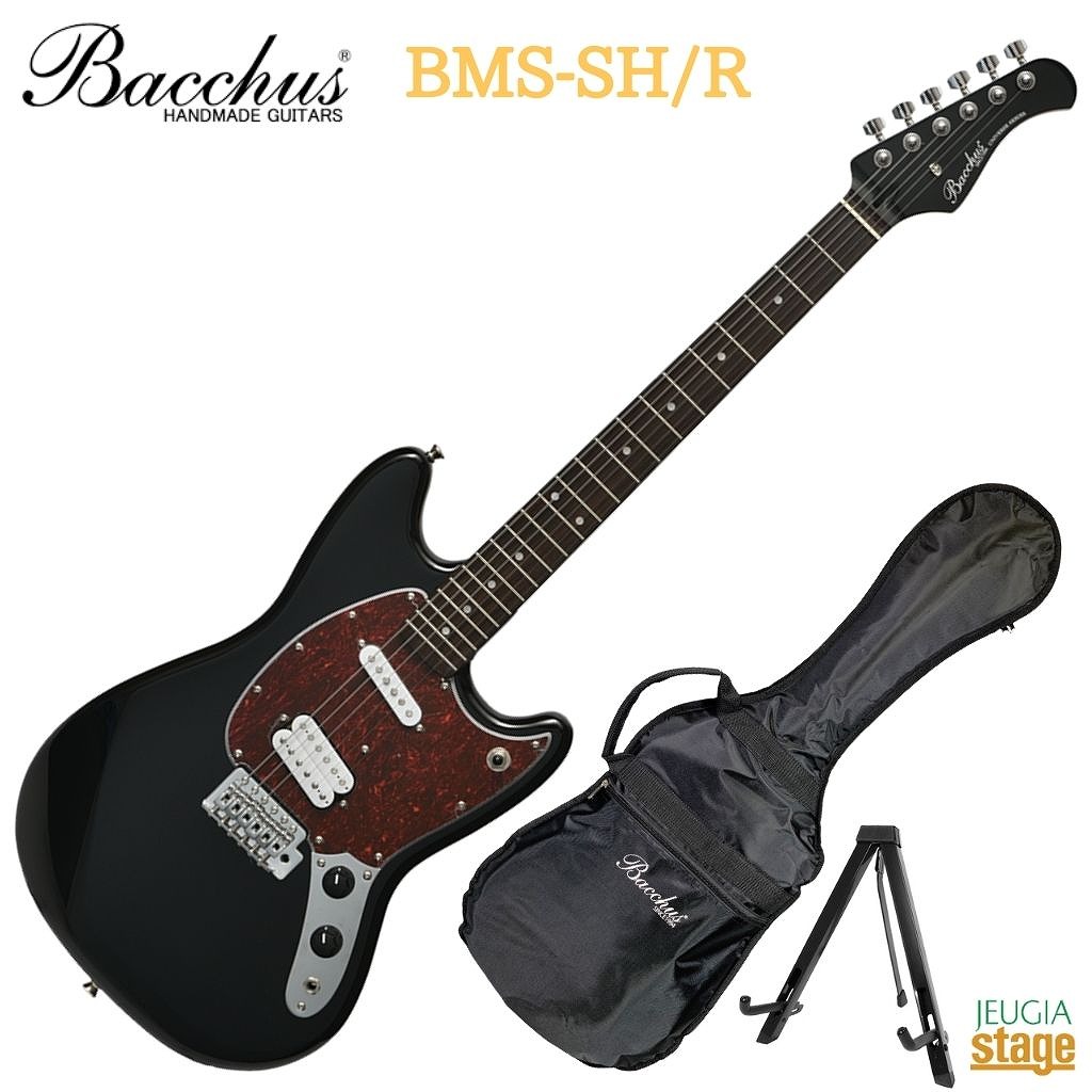 ギター Bacchus BMS-SH/R BLK-MH Bacchus UNIVERSEシリーズ ムスタング