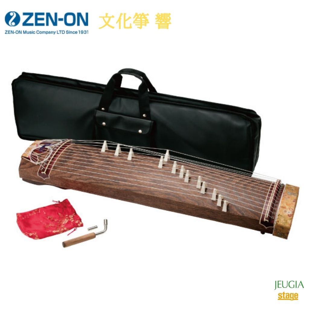 ZEN-ON ゼンオン 全音 お琴 文化琴 お箏 87cm ソフトケース付き Amazon