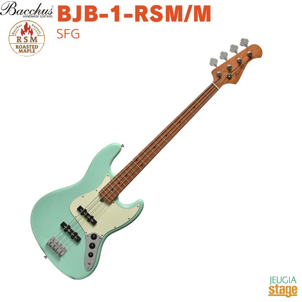 Bacchus バッカス ユニバースシリーズ ジャズベース ミントグリーン