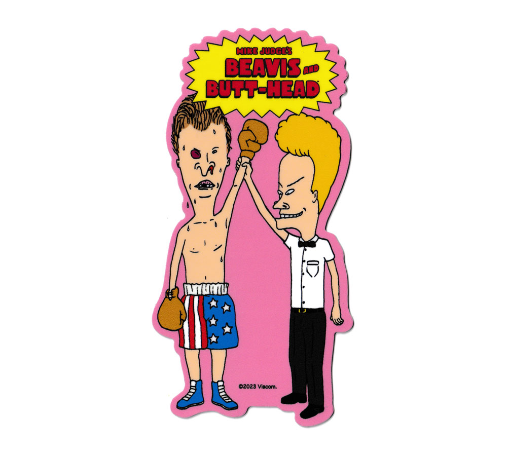 楽天市場】ビーバス・アンド・バットヘッド ステッカー アメリカン