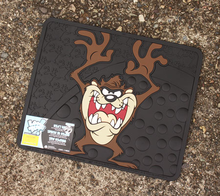 楽天市場】カーマット フロアマット キャラクター 車 タズ ルーニー