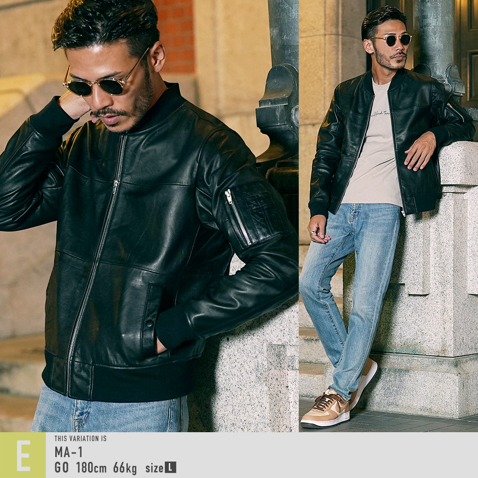 楽天市場】【ポイント最大10倍】【セール開催中】革ジャン 本革