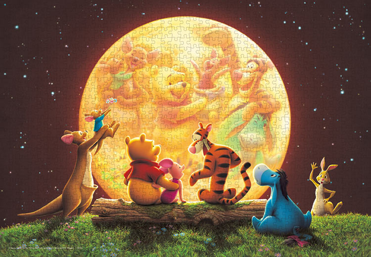 楽天市場】ジグソーパズル 1000ピース ムーンライト パーティー（くま